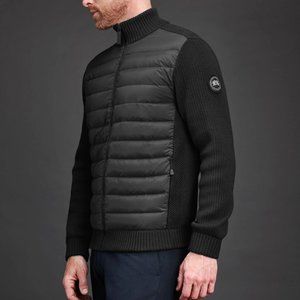 Canada Goose Black Label Hybridge Knit Down Jacket Mens Large